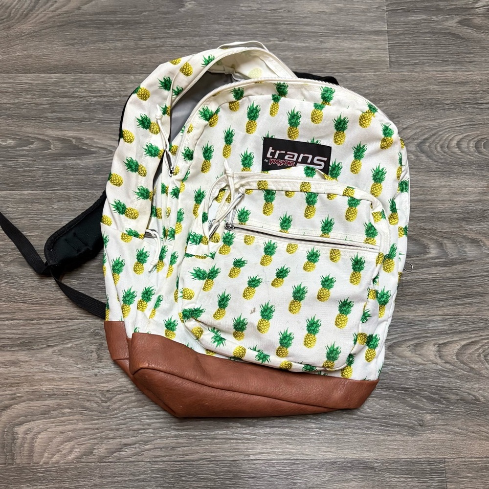 Trans Jansport Pineapple Print Backpack
